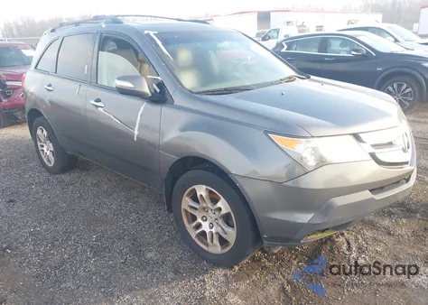 2008 Acura Mdx Technology Package z USA, uszkodzony, nr VIN 2HNYD28358H513215